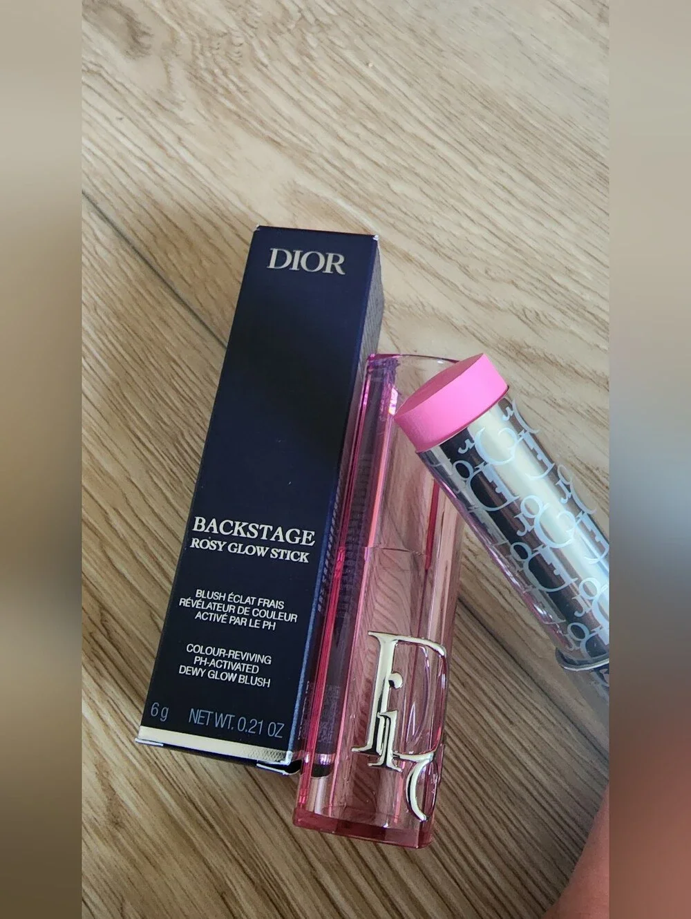 Dior Backstage Rosy Dewy Glow Stick Blush 001 Pink Colour Reviving New 6g